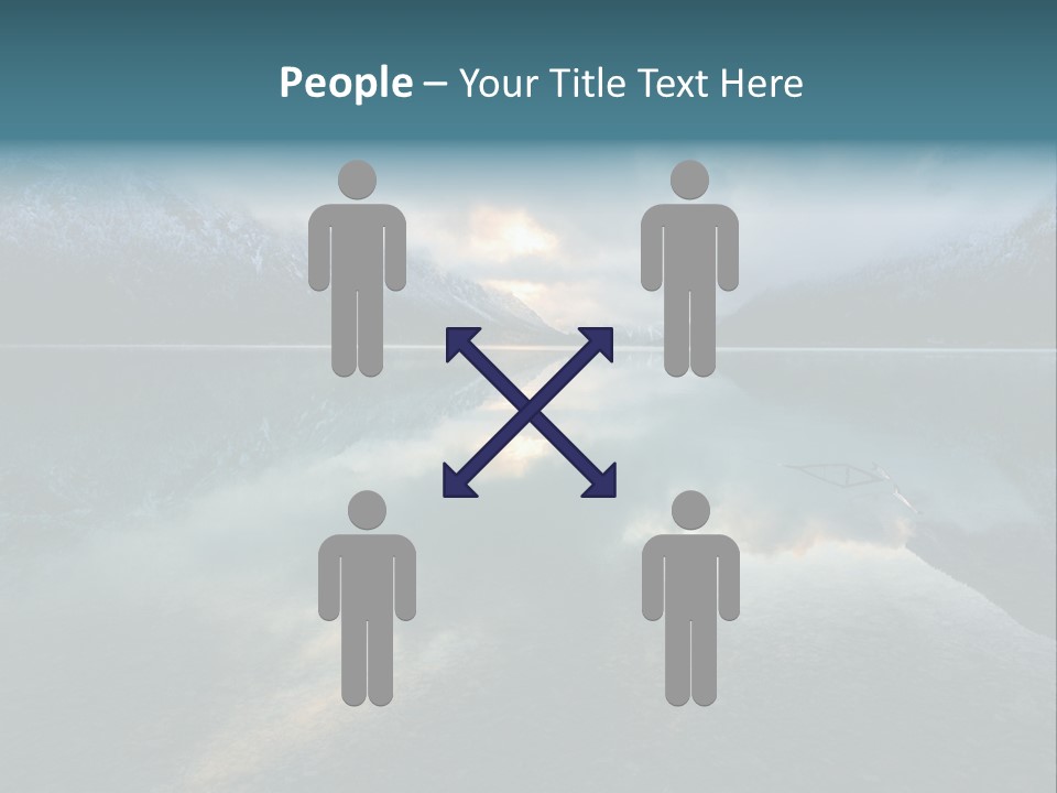 Water Reflections Plansee PowerPoint Template