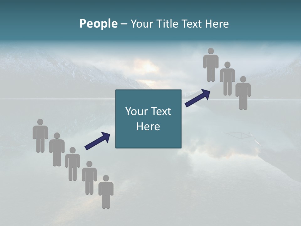 Water Reflections Plansee PowerPoint Template