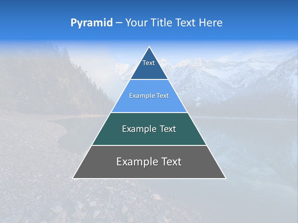 Reflections Landschaften Austria PowerPoint Template