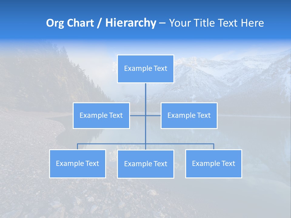 Reflections Landschaften Austria PowerPoint Template