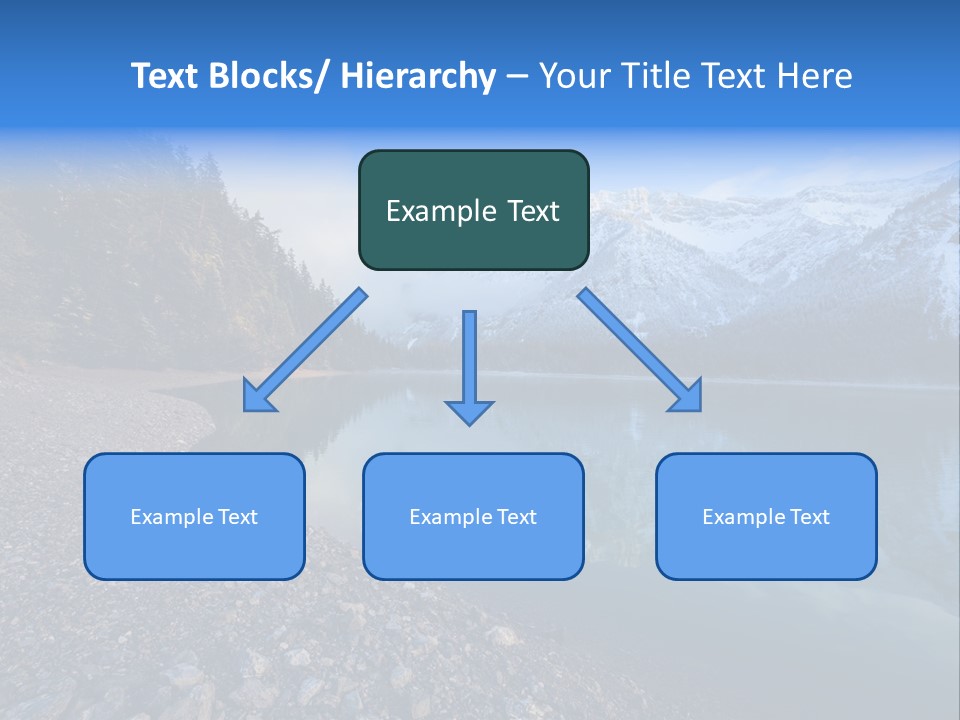 Reflections Landschaften Austria PowerPoint Template