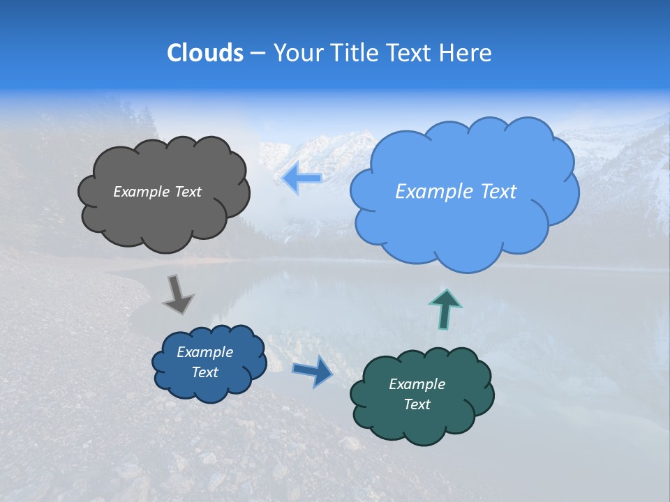 Reflections Landschaften Austria PowerPoint Template