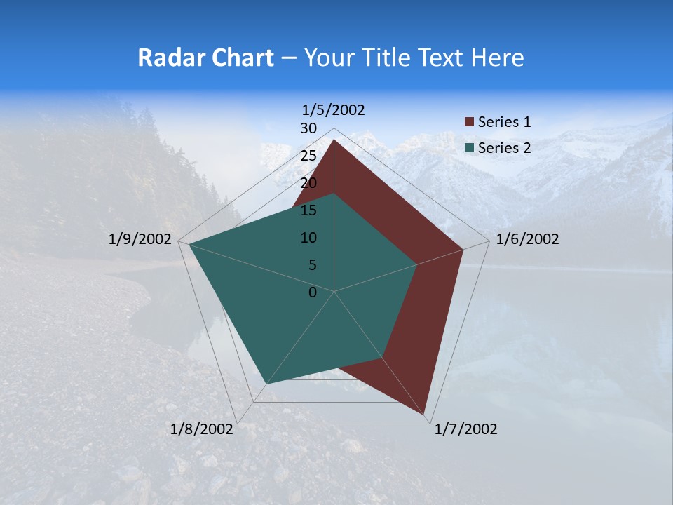 Reflections Landschaften Austria PowerPoint Template