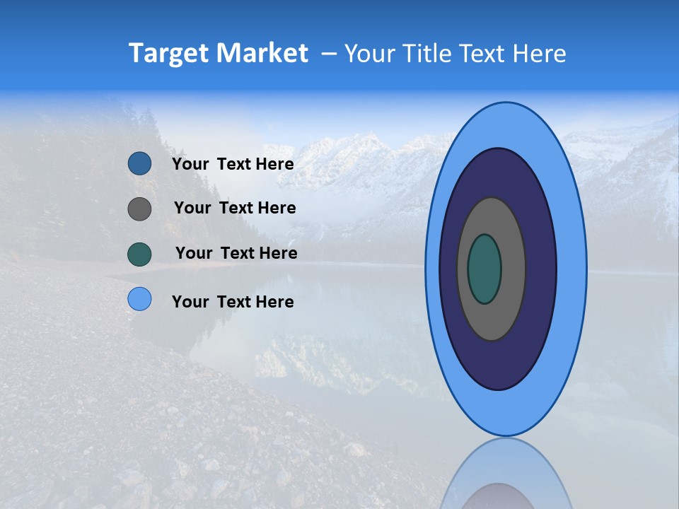 Reflections Landschaften Austria PowerPoint Template