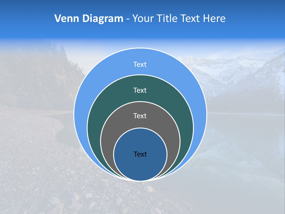 Reflections Landschaften Austria PowerPoint Template
