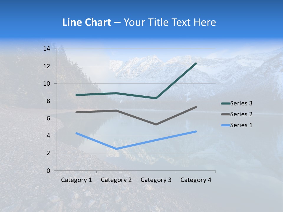 Reflections Landschaften Austria PowerPoint Template