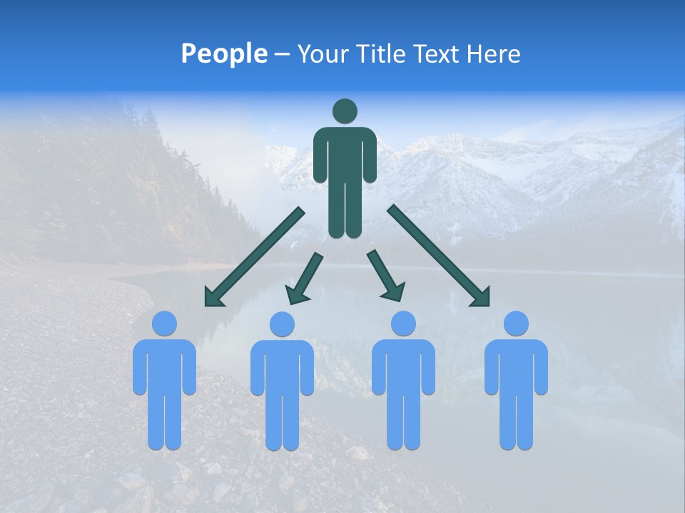 Reflections Landschaften Austria PowerPoint Template