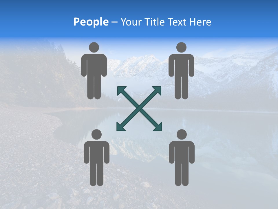 Reflections Landschaften Austria PowerPoint Template