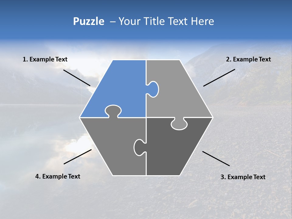 Mountains Landscapes Austria PowerPoint Template