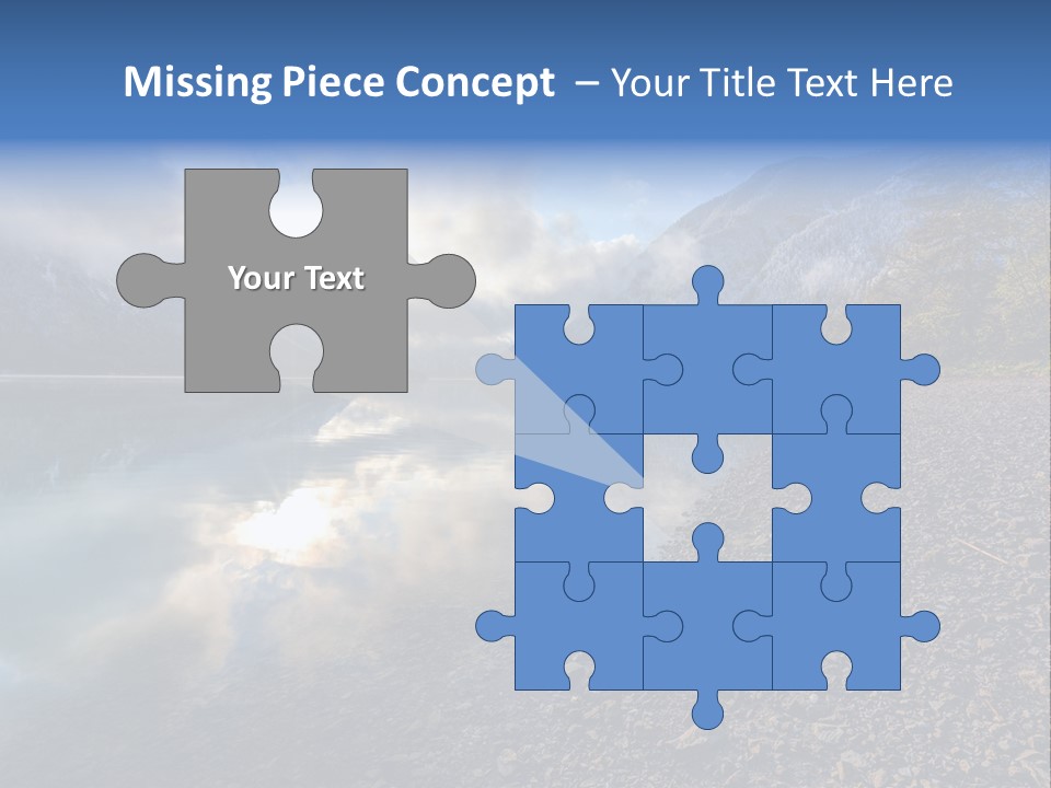 Mountains Landscapes Austria PowerPoint Template