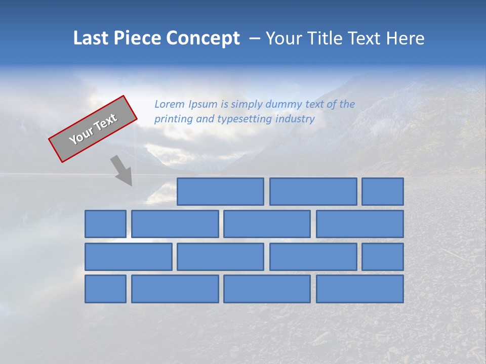 Mountains Landscapes Austria PowerPoint Template