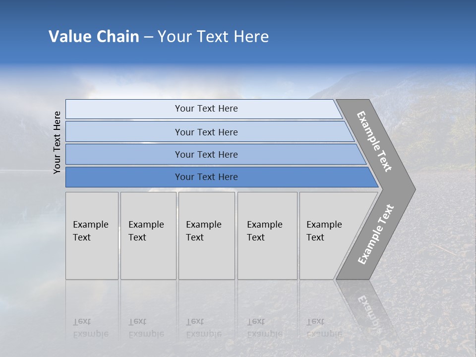 Mountains Landscapes Austria PowerPoint Template