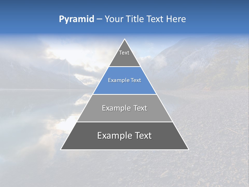 Mountains Landscapes Austria PowerPoint Template