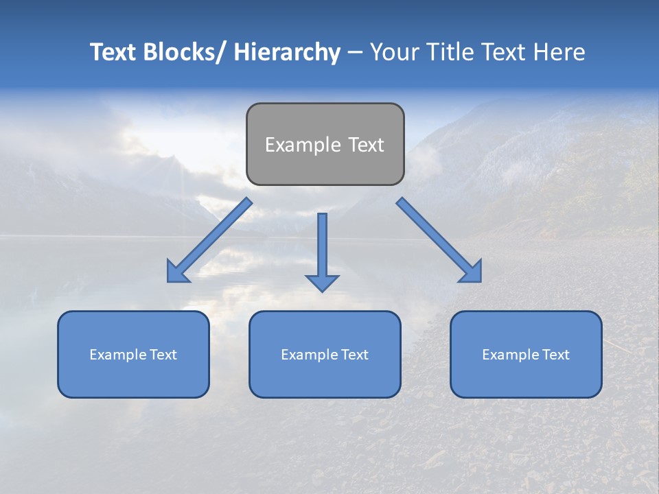 Mountains Landscapes Austria PowerPoint Template