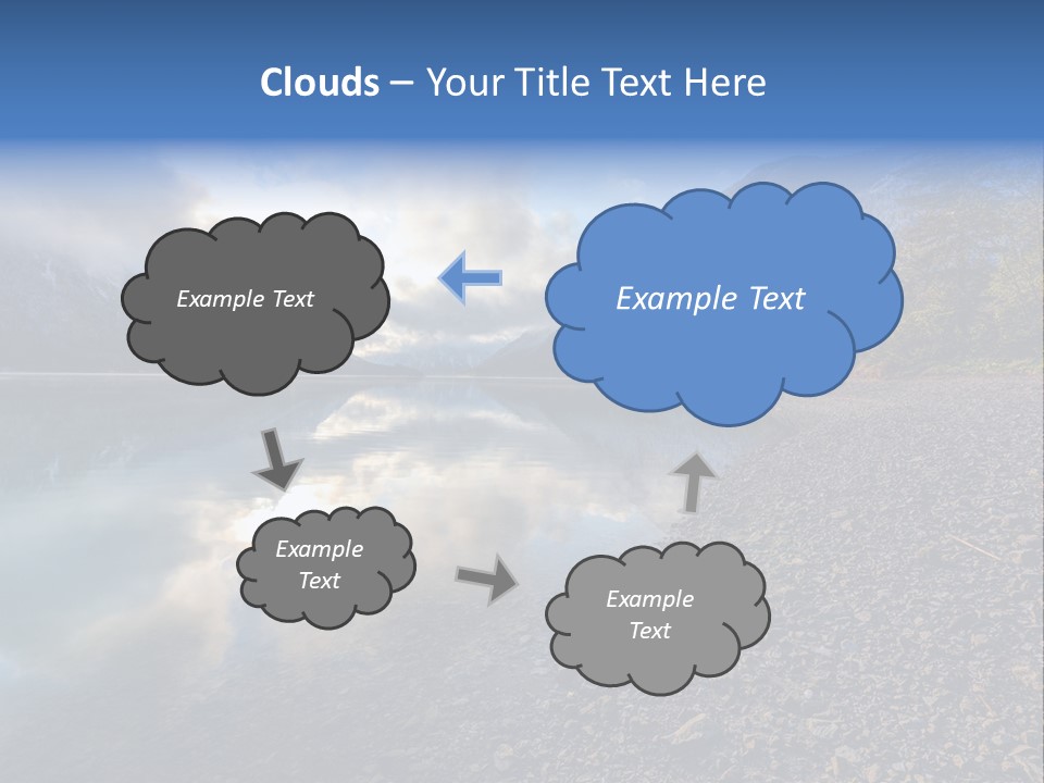 Mountains Landscapes Austria PowerPoint Template