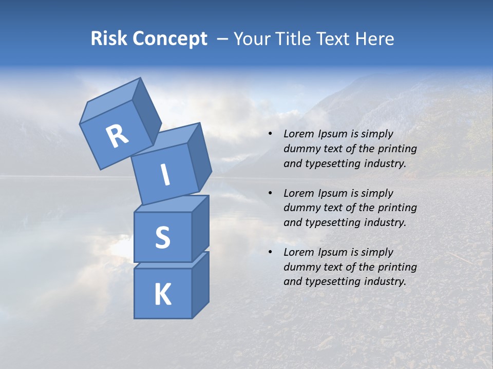 Mountains Landscapes Austria PowerPoint Template