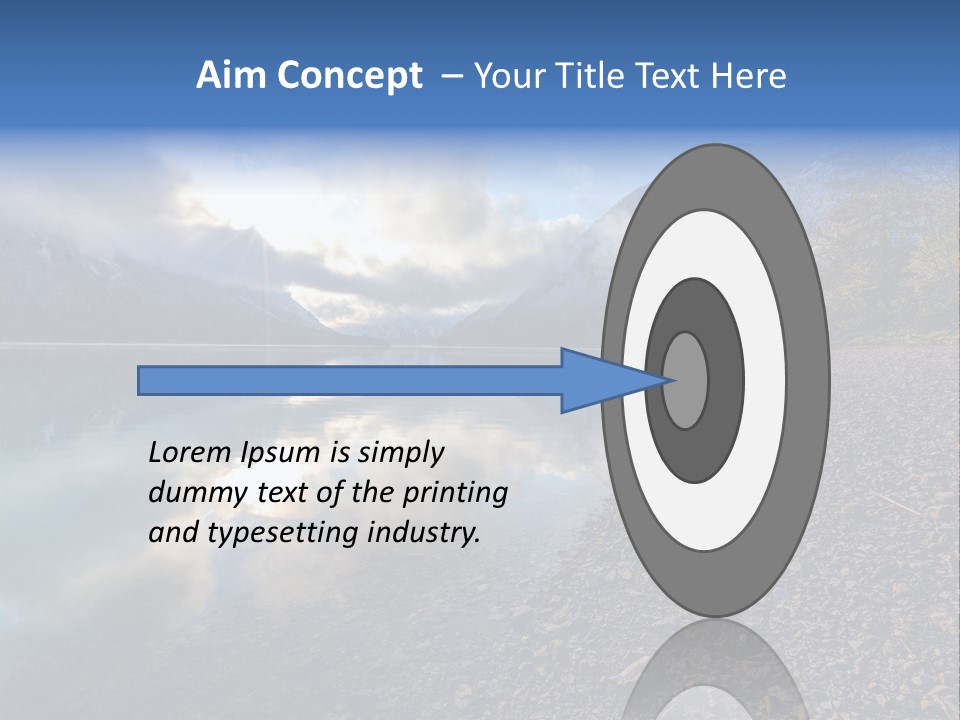 Mountains Landscapes Austria PowerPoint Template