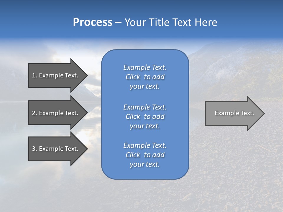 Mountains Landscapes Austria PowerPoint Template