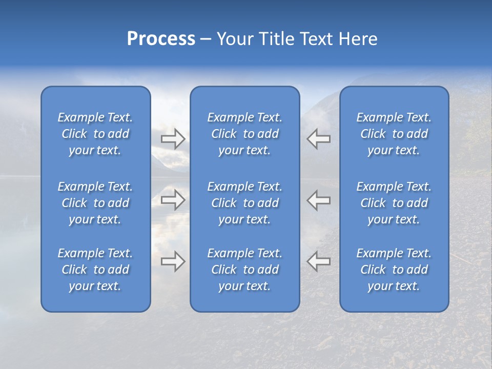 Mountains Landscapes Austria PowerPoint Template