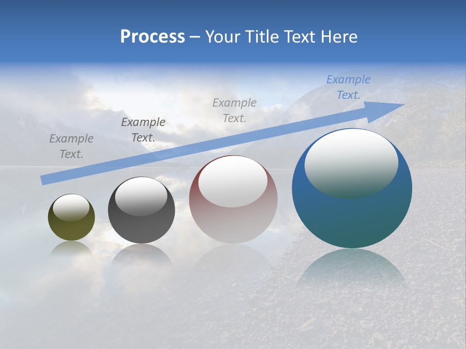 Mountains Landscapes Austria PowerPoint Template