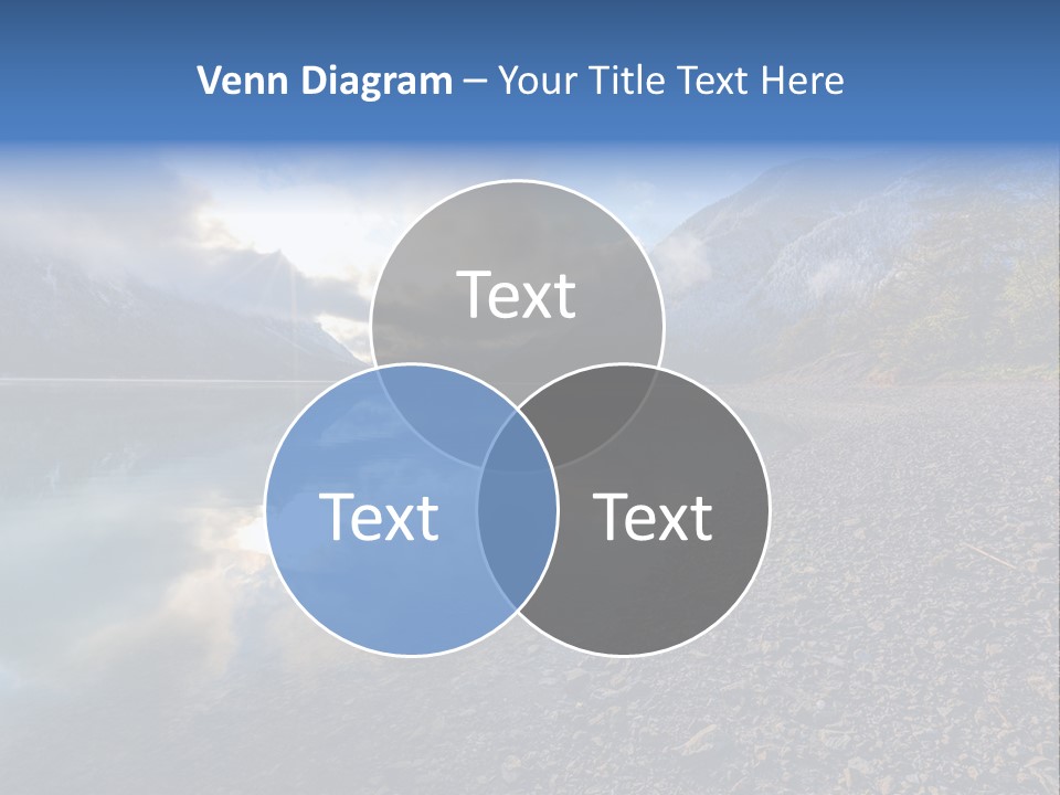 Mountains Landscapes Austria PowerPoint Template