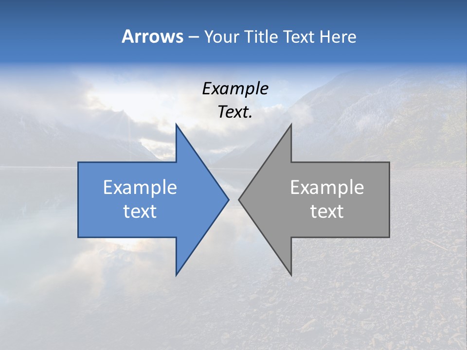 Mountains Landscapes Austria PowerPoint Template
