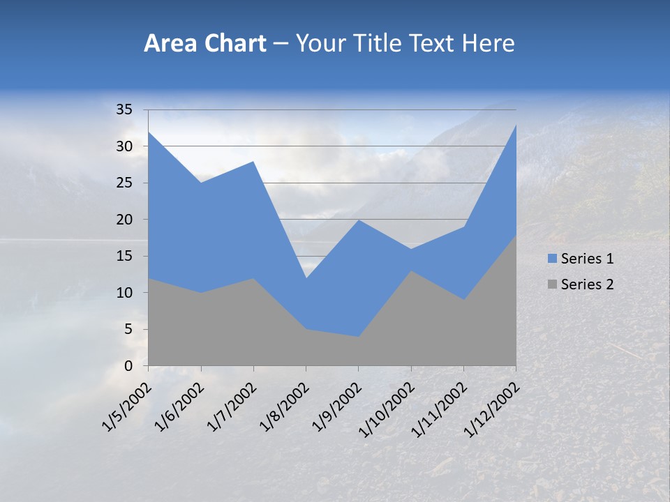 Mountains Landscapes Austria PowerPoint Template