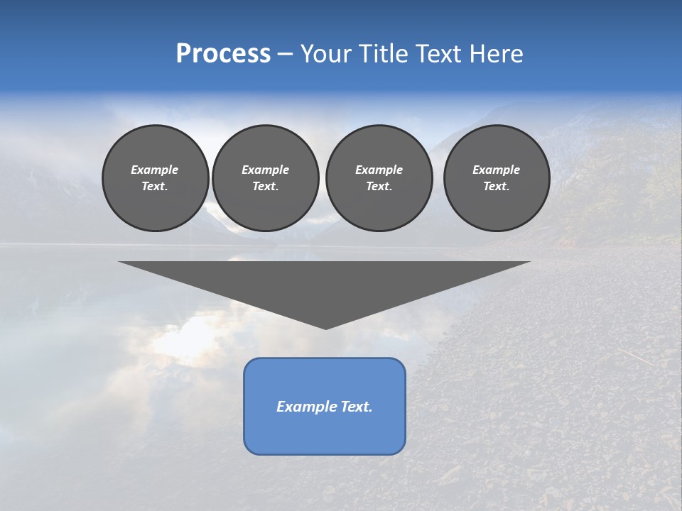 Mountains Landscapes Austria PowerPoint Template