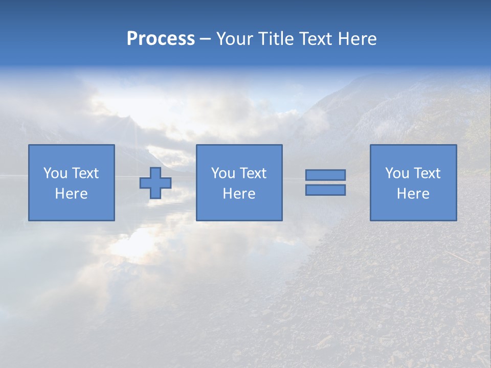 Mountains Landscapes Austria PowerPoint Template