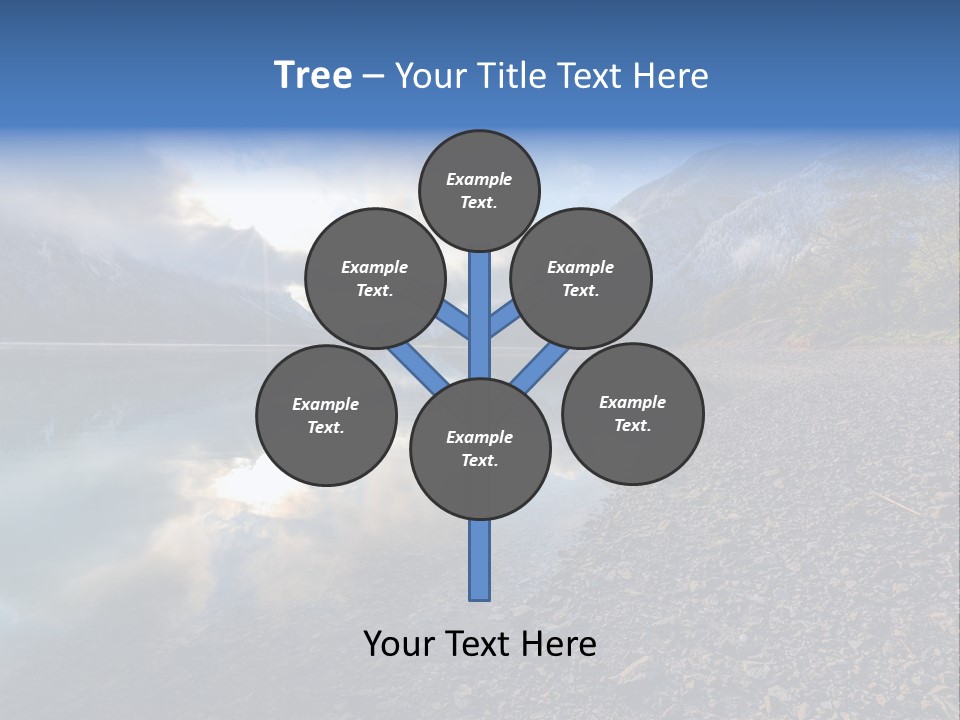 Mountains Landscapes Austria PowerPoint Template