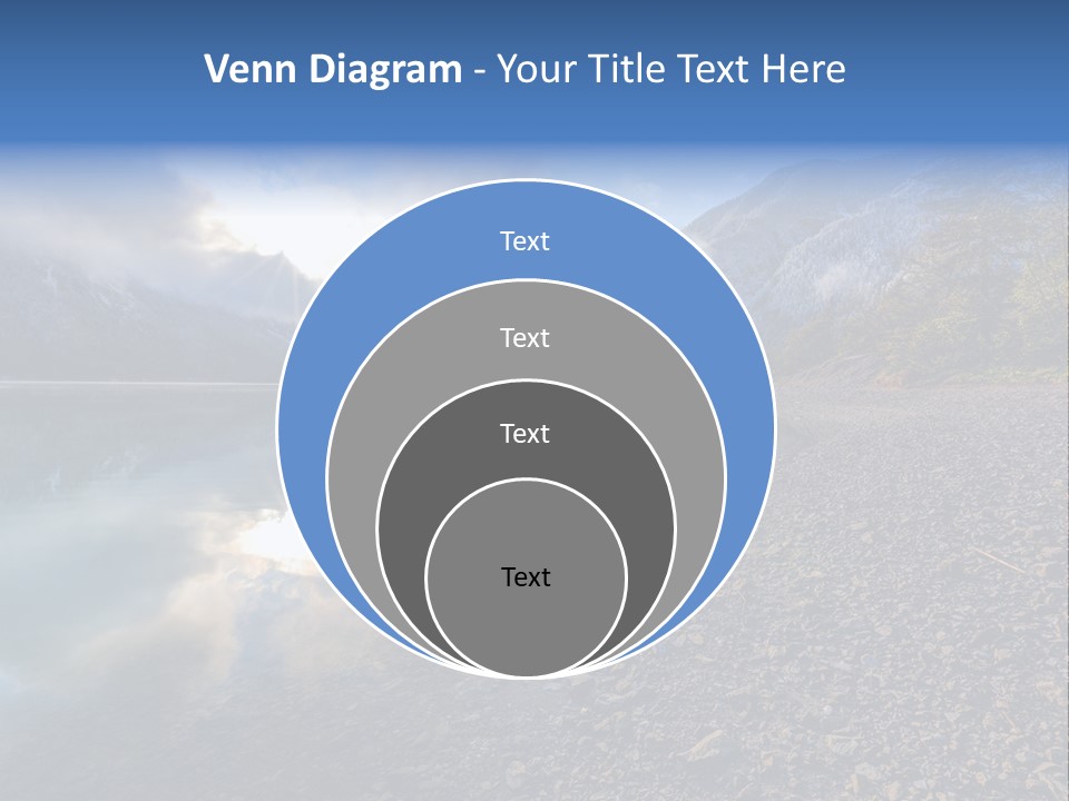 Mountains Landscapes Austria PowerPoint Template