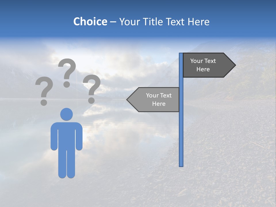 Mountains Landscapes Austria PowerPoint Template