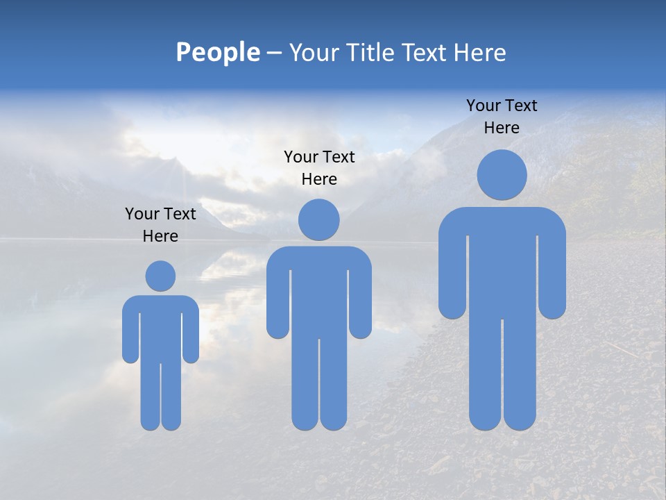 Mountains Landscapes Austria PowerPoint Template