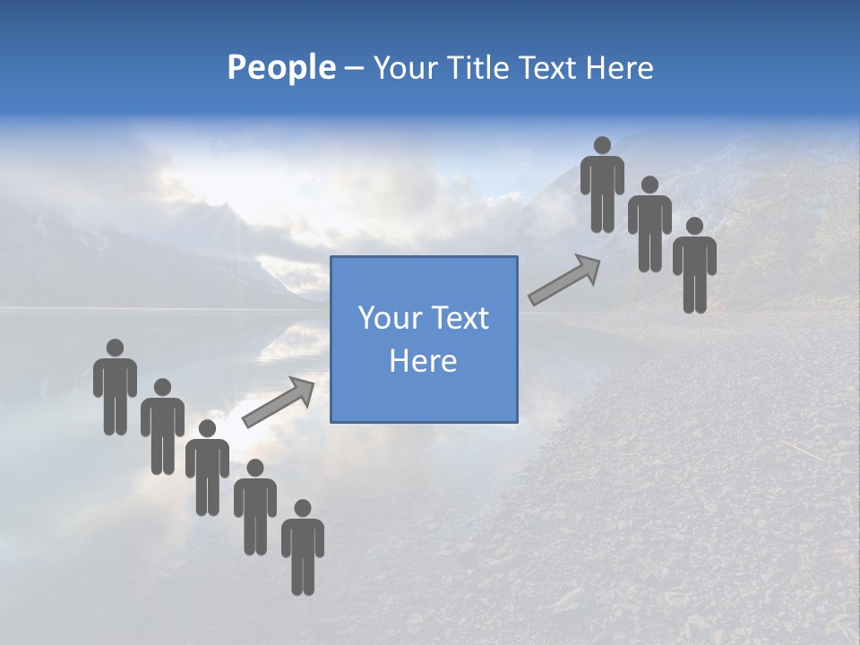 Mountains Landscapes Austria PowerPoint Template