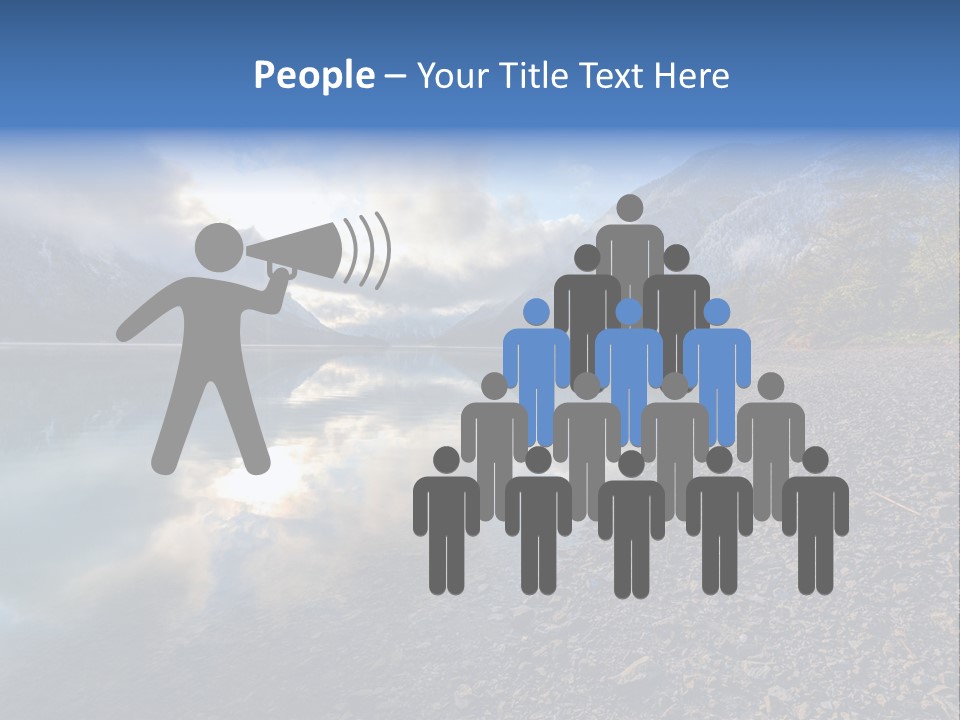 Mountains Landscapes Austria PowerPoint Template