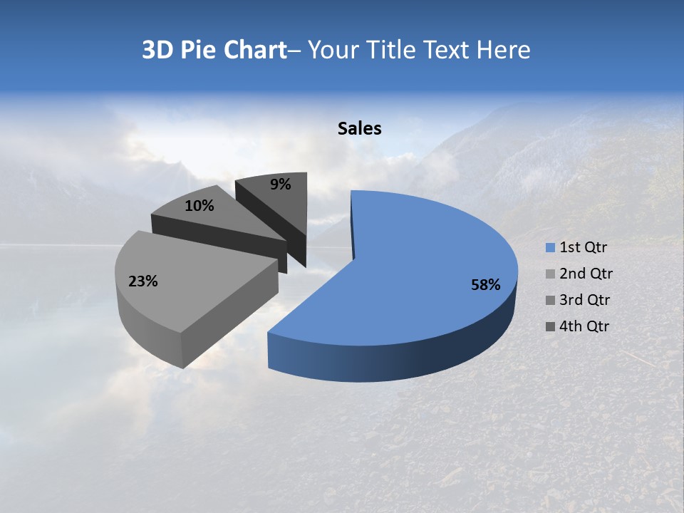Mountains Landscapes Austria PowerPoint Template