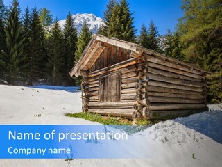 Landscapes Tirol Mountains PowerPoint Template