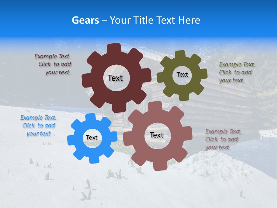 Landscapes Tirol Mountains PowerPoint Template
