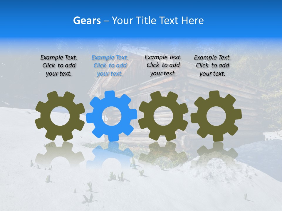 Landscapes Tirol Mountains PowerPoint Template