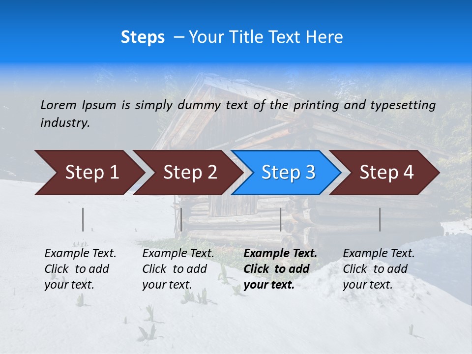Landscapes Tirol Mountains PowerPoint Template