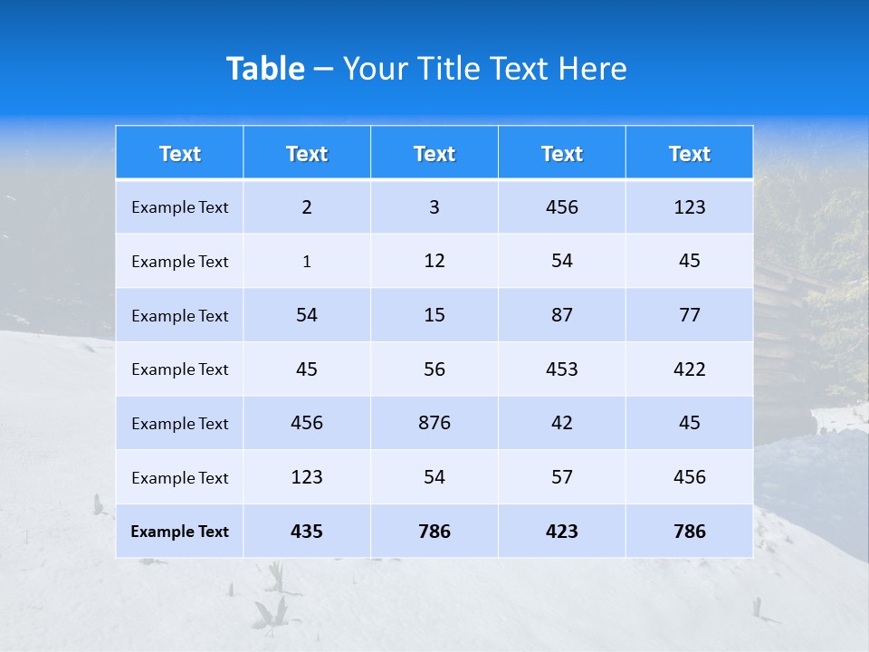Landscapes Tirol Mountains PowerPoint Template