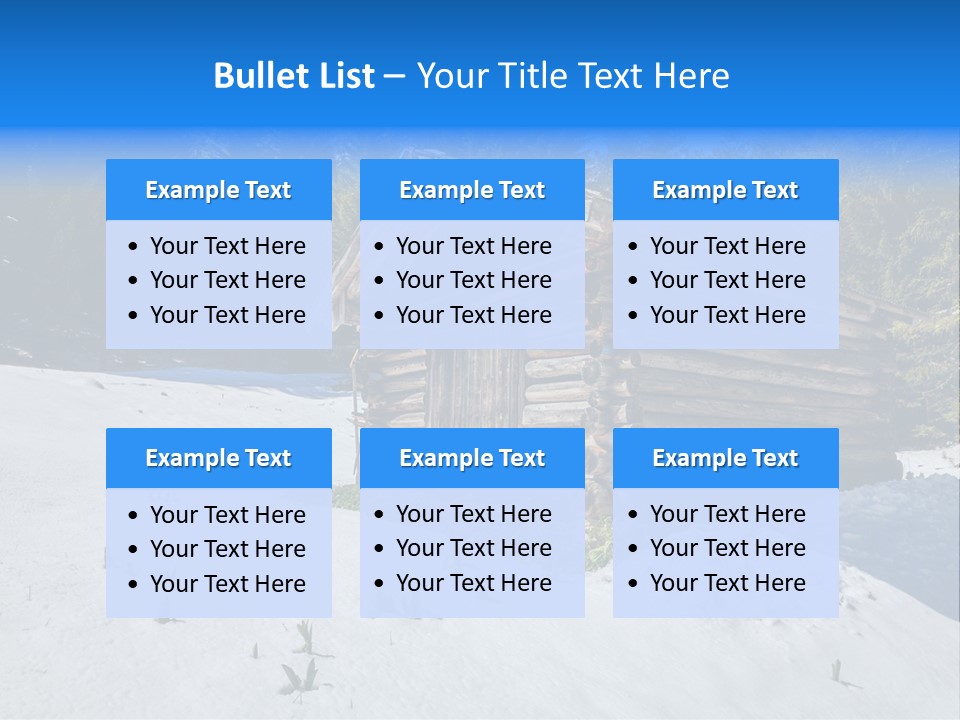 Landscapes Tirol Mountains PowerPoint Template