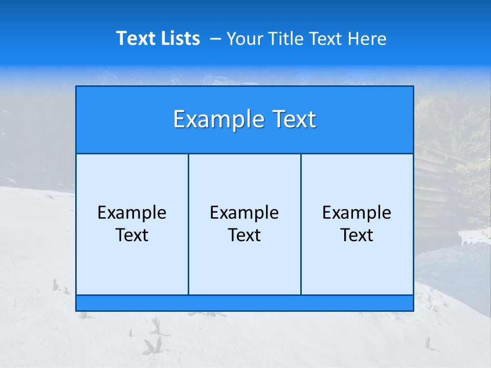 Landscapes Tirol Mountains PowerPoint Template
