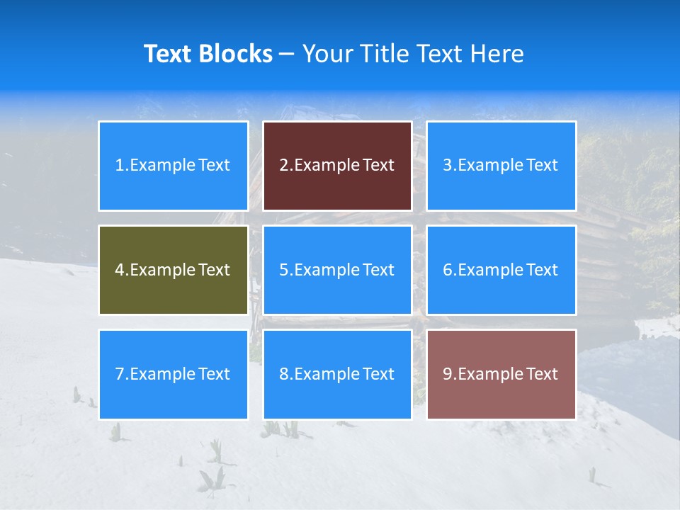 Landscapes Tirol Mountains PowerPoint Template
