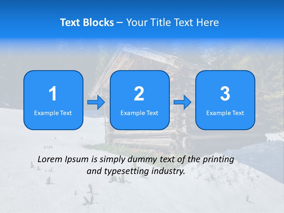 Landscapes Tirol Mountains PowerPoint Template