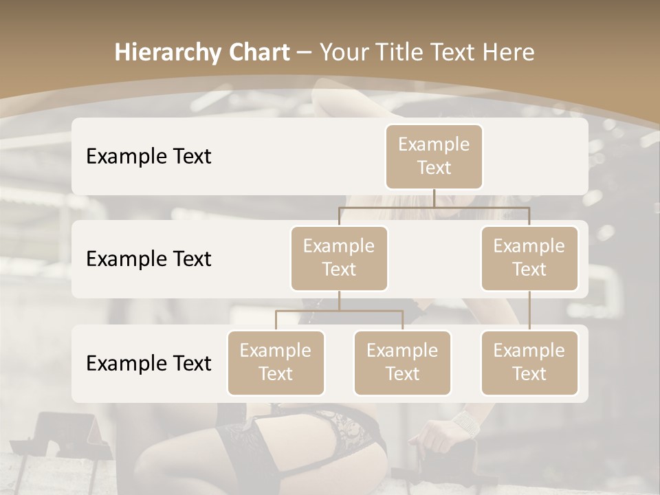 Bielizna Kobieta Romantyczna PowerPoint Template