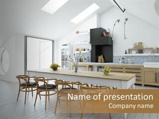 Room Construction Modern PowerPoint Template