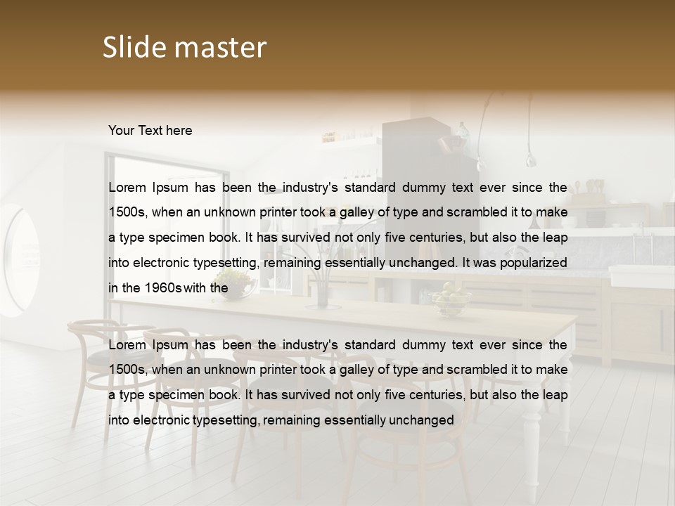 Room Construction Modern PowerPoint Template