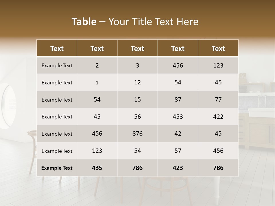 Room Construction Modern PowerPoint Template