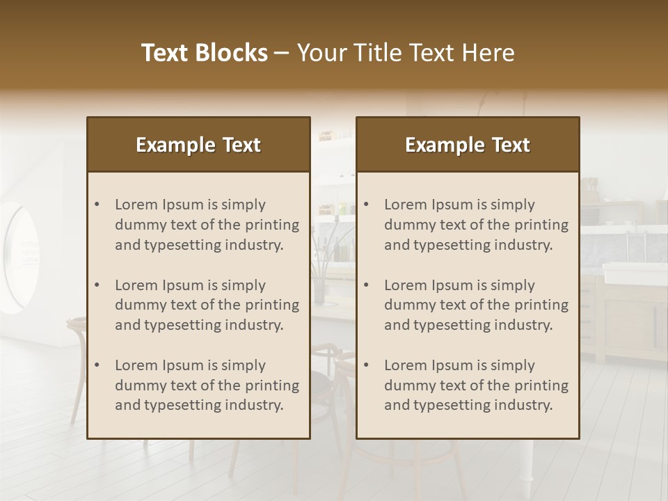 Room Construction Modern PowerPoint Template
